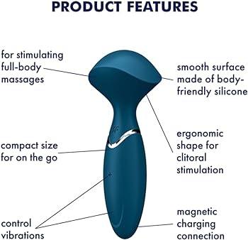Actual product image Satisfyer Mini Wall-er - Blue