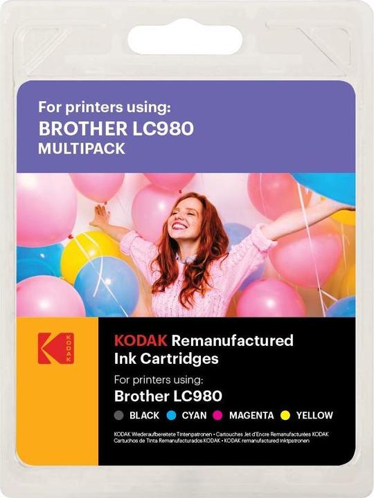 Image du produit Kodak Supplies 185B098121 Encre (4) 250 pages noir et 3x 200 pages couleur 9ml noir et 3x 5m