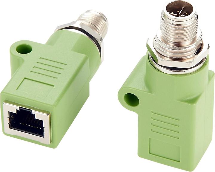 Image du produit Exsys Adaptateur M12 X-code m - RJ45 f (RJ45 (1x))