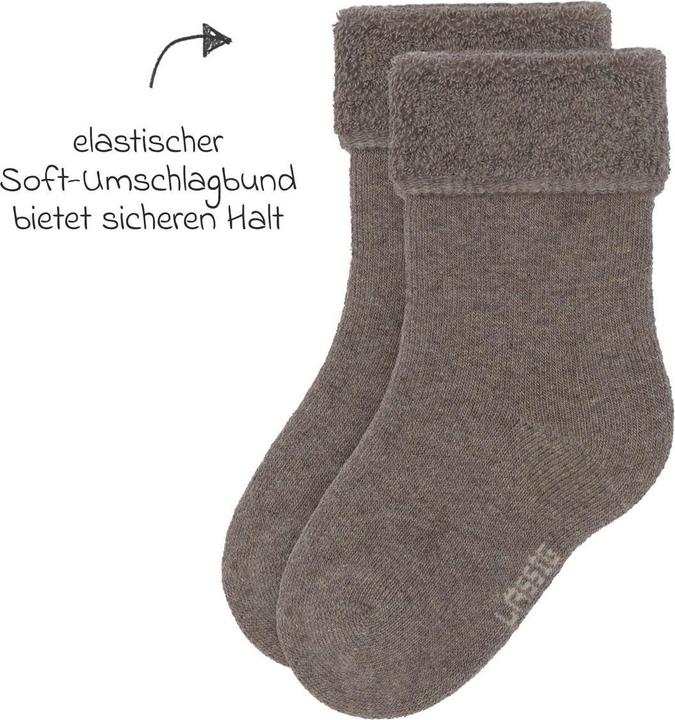 Immagine prodotto Lässig Babysocken Babysocken 3er Pack Terry aus Bio-Baumwolle (confezione da 3, 15 - 18)