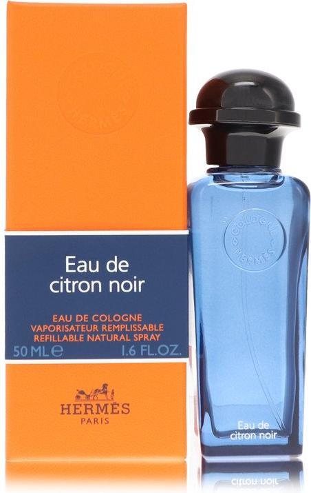 Actual product image Hermès Eau de Citron Noir by Eau de Cologne Refillable Spray 50 ml (Eau de cologne, 50 ml)