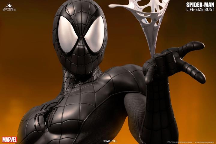 Produktbild Queen Studios Marvel Comics “Spider-Man Black” 1/1 Lifesize Büste