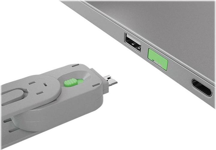 Actual product image Lindy Key for USB port lock