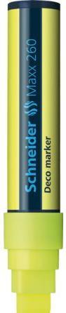 Actual product image Schneider Maxx 260 chalk pen (e) (Yellow, 15 mm, 1 x)