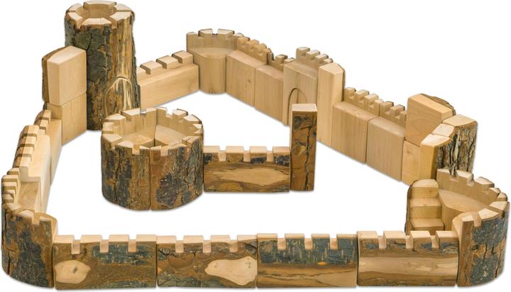 Actual product image Magic Wood Camelot castle, 35 pieces