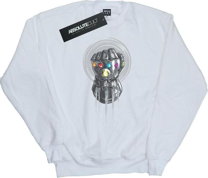 Actual product image Mens Avengers Infinity War Power Fist Sweatshirt (L)