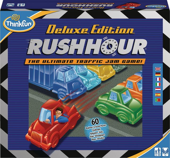 Actual product image Thinkfun Rush Hour Deluxe brain game (German)
