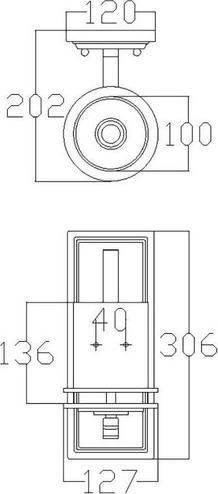 Actual product image Elstead Lighting Hendrik LED wall light G9 polished chrome IP44 (320 lm, G9)