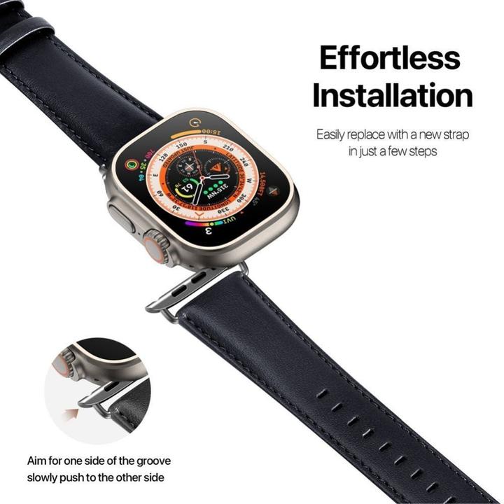Actual product image Dux Ducis YS Series Genuine Leather Bracelet (38 mm, 40 mm, 41 mm, Genuine leather)
