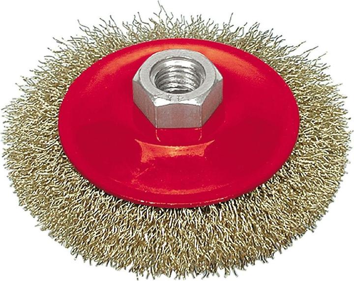 Actual product image Toya Disc brush corrugated wire 115 mm