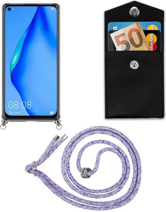 Produktbild Cadorabo TPU Handy Kette SILBER Cover