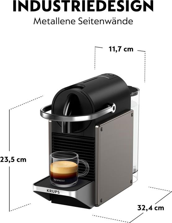 Actual product image Krups Nespresso Pixie Redesign (NESPRESSO Original)