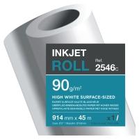 Produktbild Clairefontaine Inkjet-Plotterrolle, (B)914 mm x (L)45 m (90 g/m², 4500 cm, 91.40 cm)
