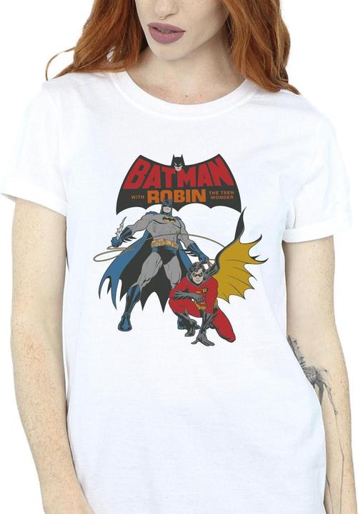 Immagine prodotto Maglietta boyfriend in cotone Batman e Robin (3XL)