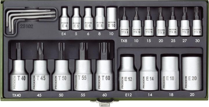 Produktbild Proxxon Steckschlüsselsatz (6.3 mm, 12.5 mm)