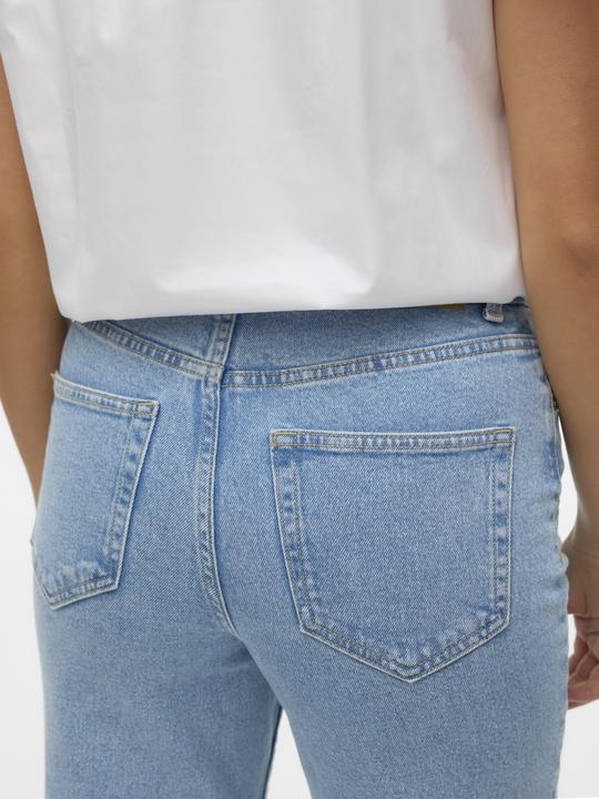 Actual product image Vero Moda VMCALIA Hohe Taille Gerade geschnitten Jeans Straight-Fit (W28/L32)
