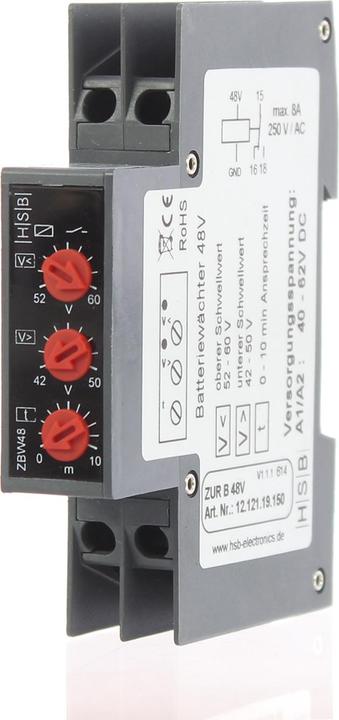 Actual product image Westech Voltage monitoring 48V