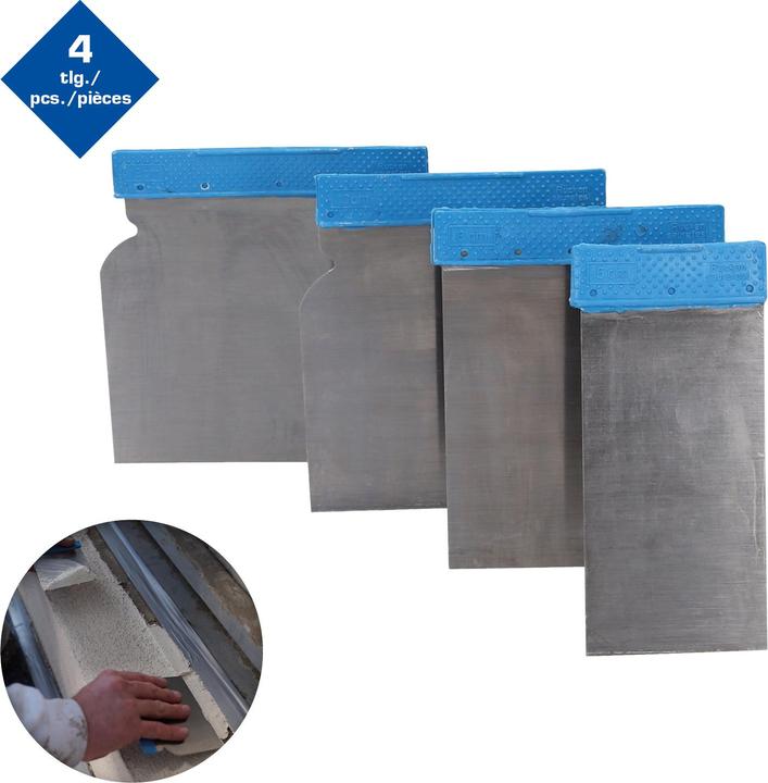 Productafbeelding Brilliant Tools Japanse spatelset, metaal, 4 stuks. (0.10 cm)