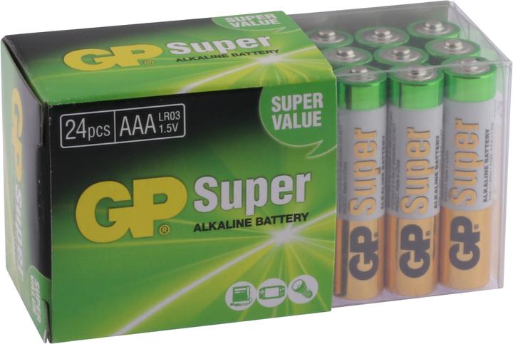 Produktbild GP Batteries Super Alkaline (24 Stk., AAA)