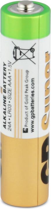 Produktbild GP Batteries Super Alkaline (24 Stk., AAA)
