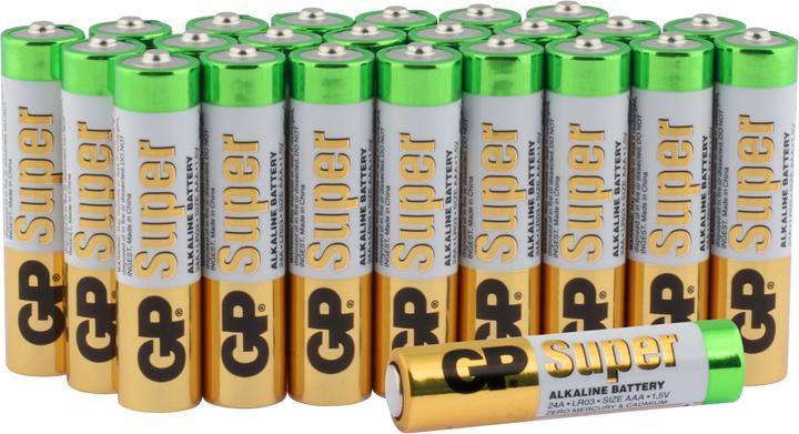 Produktbild GP Batteries Super Alkaline (24 Stk., AAA)