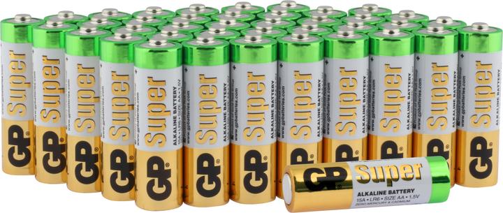 Actual product image GP Batteries Super Alkaline (40 pcs., AA)
