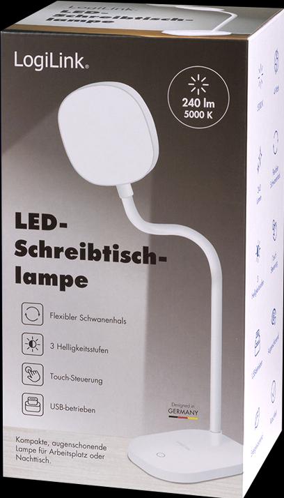Produktbild LogiLink Schreibtischlampe (240 lm)