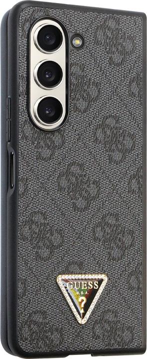 Produktbild Guess 4G Triangle Case Metal Logo für F946B Samsung Galaxy Z Fold5 - black (Samsung Galaxy Z Fold5)