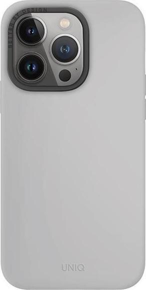 Image du produit Uniq étui Lino Hue iPhone 15 Pro 6.1" Magclick Charging jasnoszary/chalk grey (Apple iPhone 15 Pro)