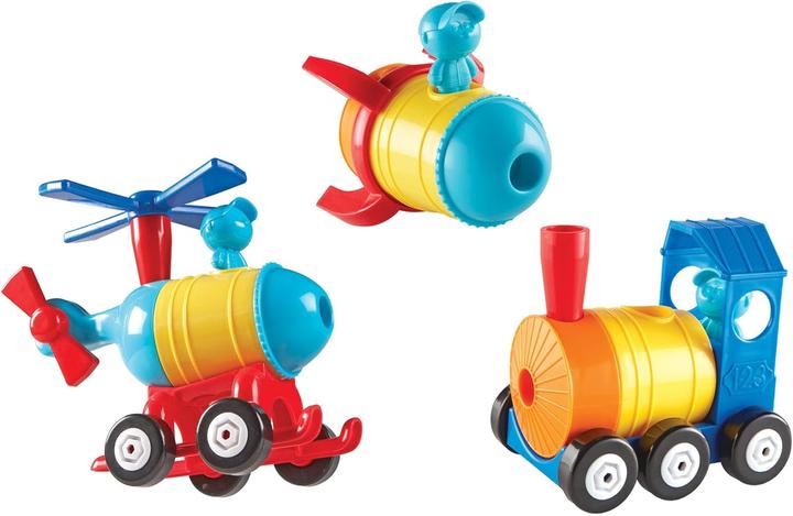 Produktbild Learning Resources Lernressourcen Fahrzeuge, Bausatz, Rakete, Zug..