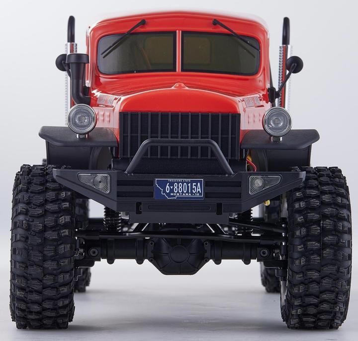 Actual product image RocHobby Scale Crawler Atlas Mud Master 4WD Red, ARTR, 1:10 (RTR Ready-to-Run)