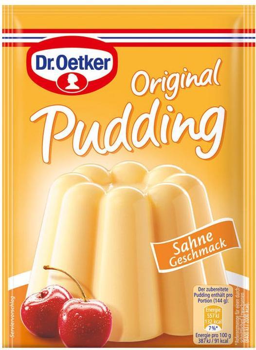 Actual product image Dr. Oetker Orig.pudding cream (111 g)