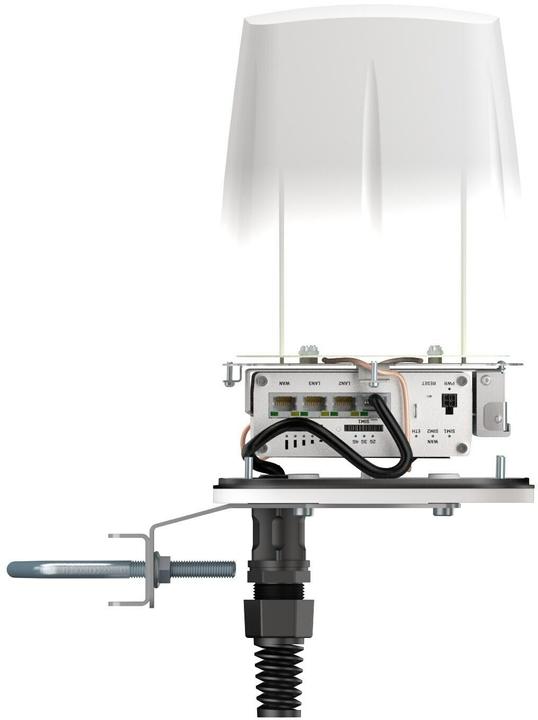 Actual product image Teltonika LTE Antenna QuSpot AX09S Outdoor Housing for RUT-X09 (2G)