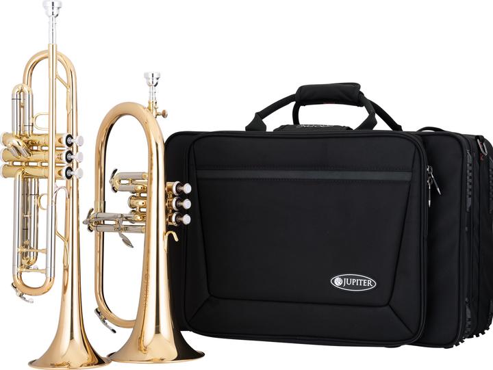 Actual product image Jupiter 40th anniversary Set: 1110R Trumpet & 1100R Flugelhorn (Trumpets)