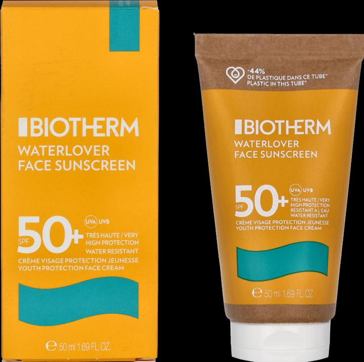 Produktbild Biotherm Waterlover (Sonnencreme Gesicht, SPF 50+, 50 ml, 68 g)