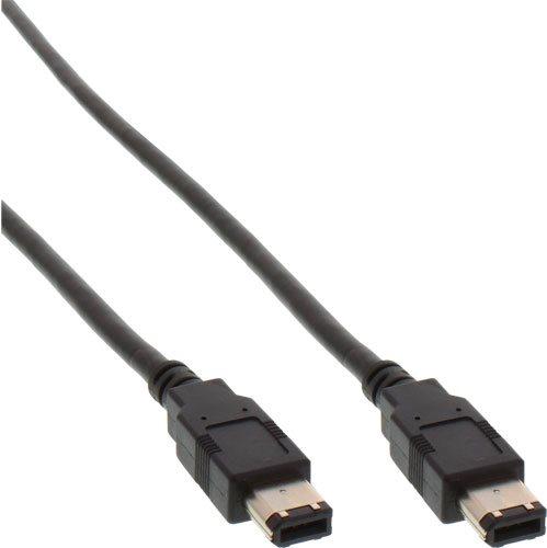 Produktbild InLine FireWire Kabel, IEEE1394 6pol St/St (1 m, FireWire)