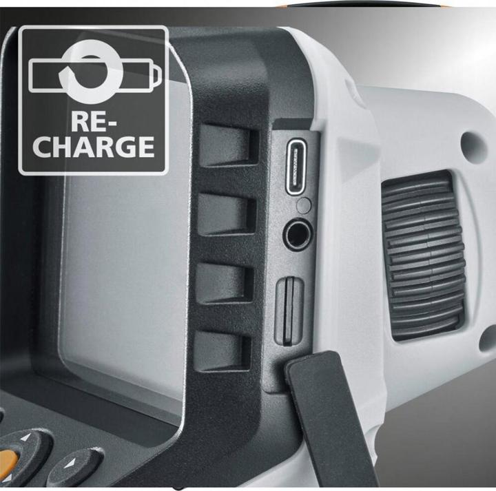 Actual product image Laserliner Endoscope Professional video inspection system with stepwise adjustable swivel range