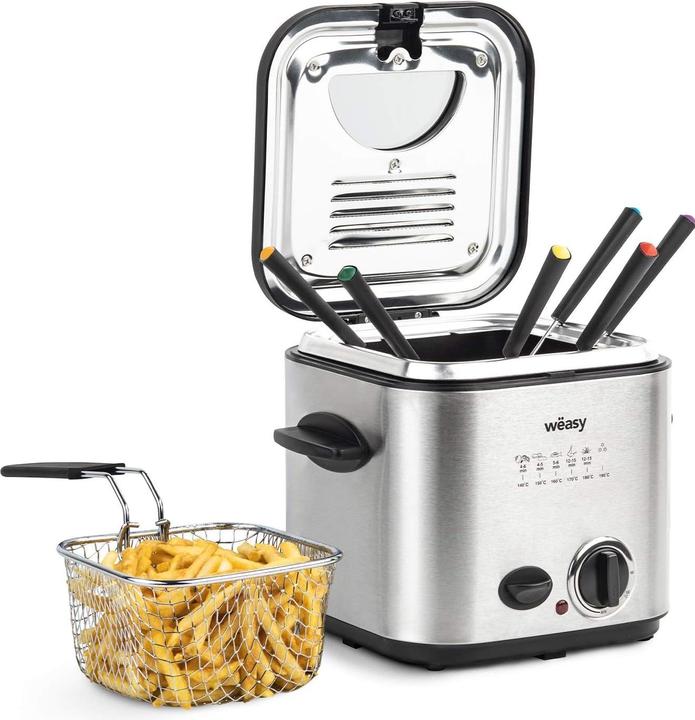 Produktbild Wëasy - TB600 - Frituur- en fonduepan 2-in-1 - 1.2L