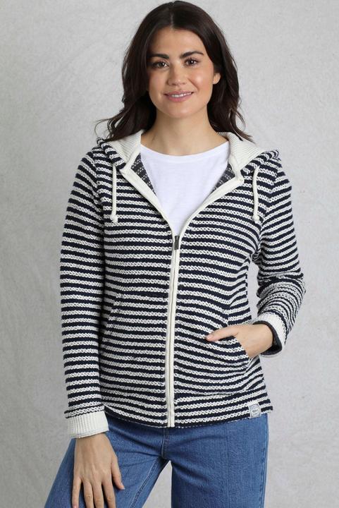 Produktbild Weird Fish Fisher Hoodie mit durchgehendem Reissverschluss Umweltfreundlich (48 D)