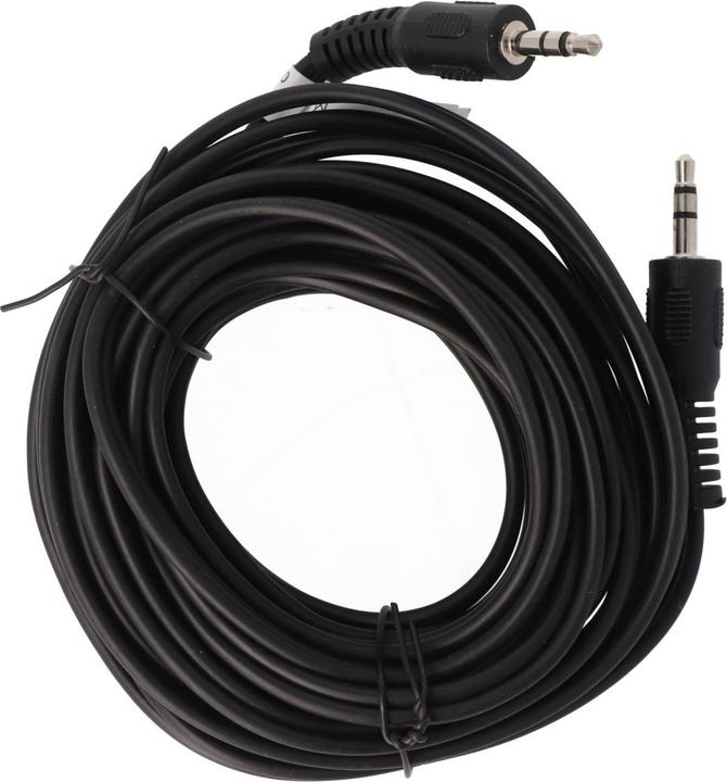 Image du produit Goobay Câble de connexion audio AUX, 3,5 mm stéréo, câble plat (5 m, Jack 3,5 mm (AUX))