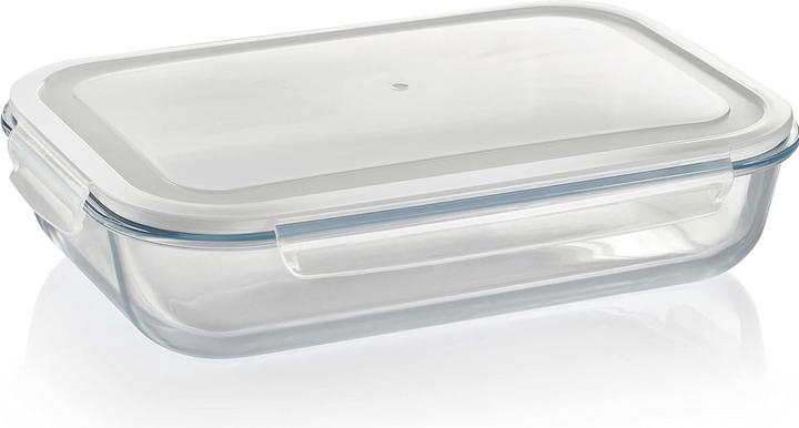 Grizzly XXL Glas Frischhaltedose mit Click-Verschluss (3.60 l)