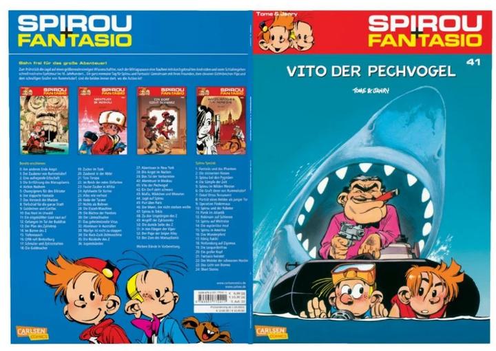 Image du produit Vito le malchanceux (Robert Velter, Janry/Tome, Allemand)