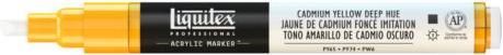 Actual product image Winsor & Newton Paint Marker Fin Cadmium Yellow Deep Hue 163 (Black, White, 2 mm, 1 x)