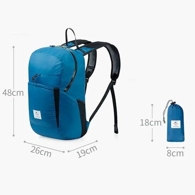Produktbild Naturehike Ultraleichter faltbarer Rucksack 22l nh17a017-b (22 l)