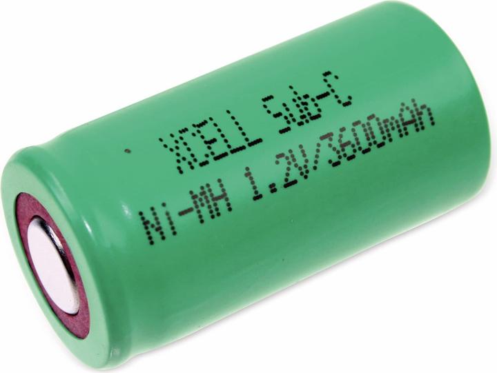 Image du produit XCell pile simple ni-mh 1,2 volt 3600 mah (1.20 V, 3600 mAh)