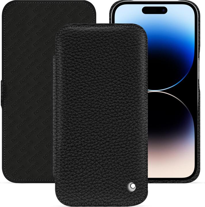 Actual product image Noreve Horizontal leather flap shell (Apple iPhone 15 Pro)