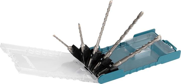Productafbeelding Makita SDS+ set metselboren 5 stuks. (4, 5, 6, 8 mm en 10 mm)