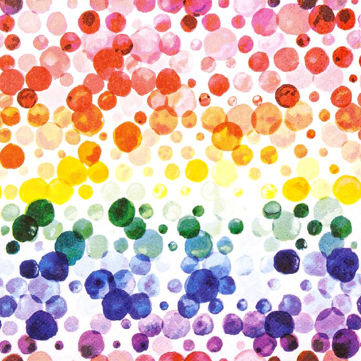 Home Fashion Colourful Dots (33 x 33 cm)