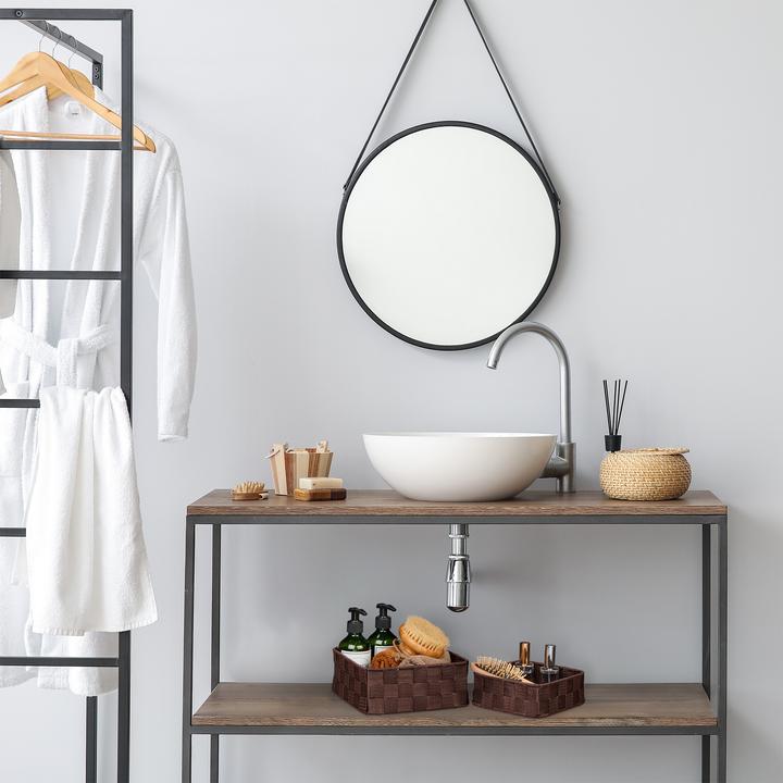 Immagine prodotto Relaxdays 3x cestino portaoggetti (3 x, 24 x 24 x 9,5 cm)