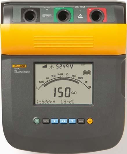 Image du produit Fluke 1550C/KIT Calibré selon la norme d'usine (CAT IV 600V, CAT III)